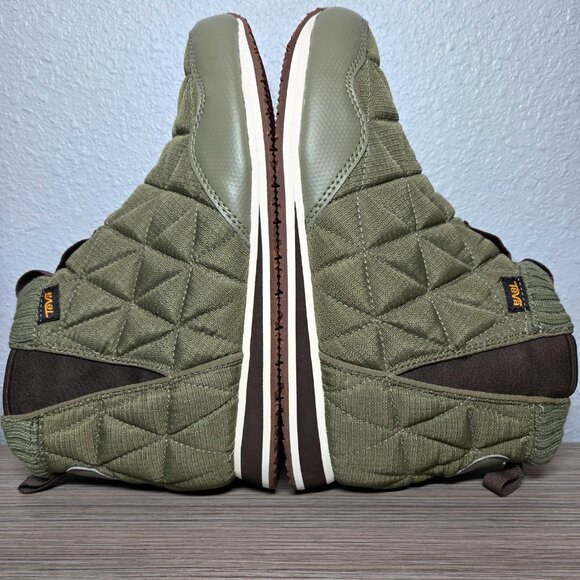 Teva ReEmber Quilted Slip-On Boots - Olive Green: Size – 9 Women’s - Picture 7 of 12